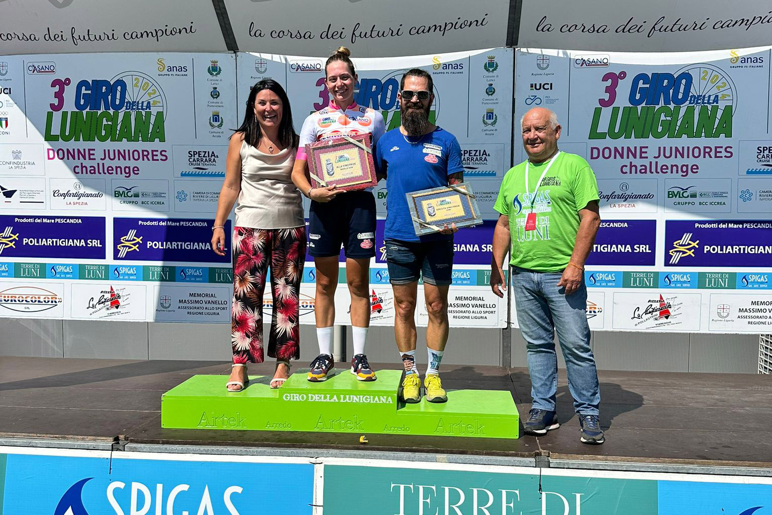 Sara Luccon chiude il Giro della Lunigiana al secondo posto