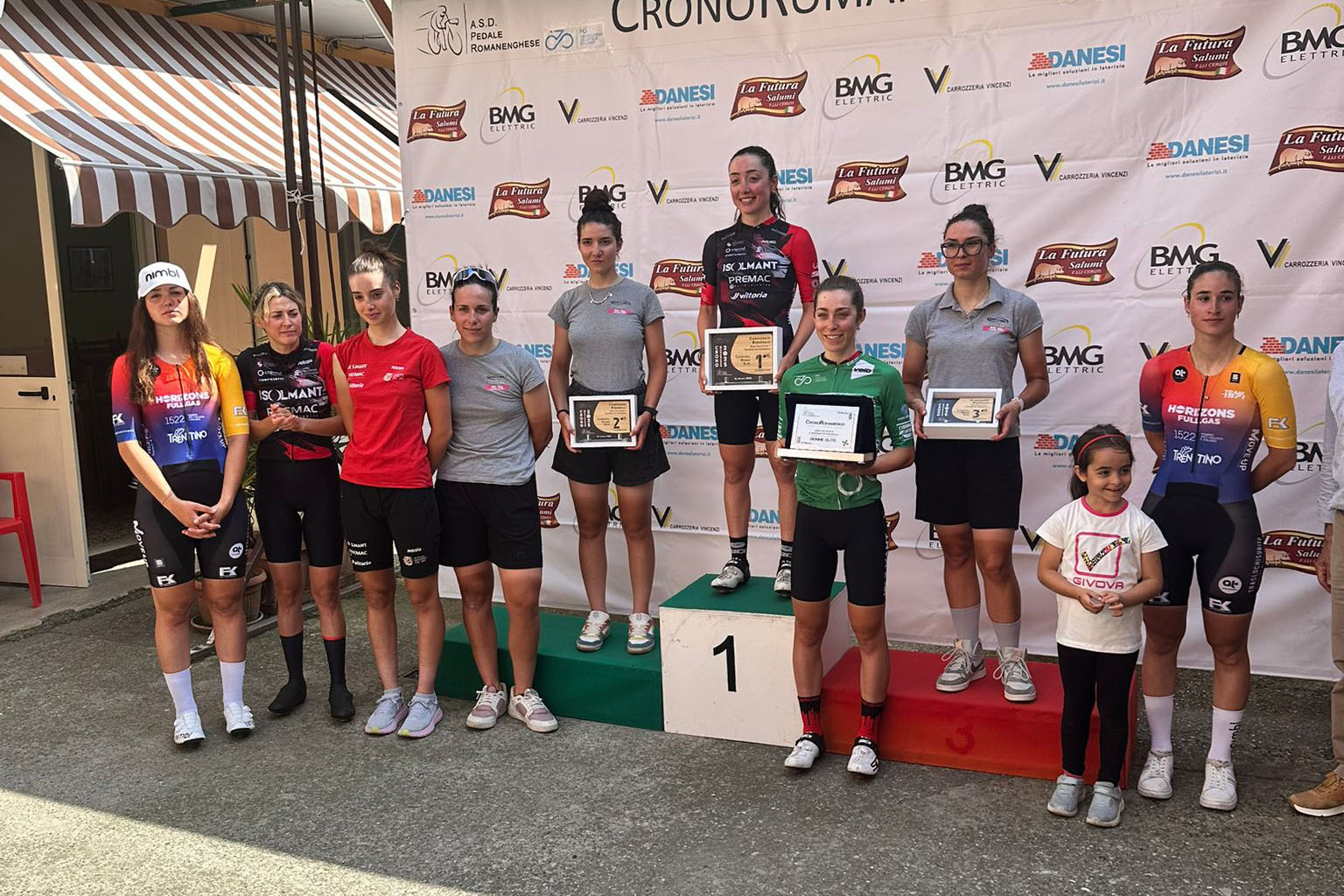 Martina Testa sfiora il podio nella CronoRomanengo